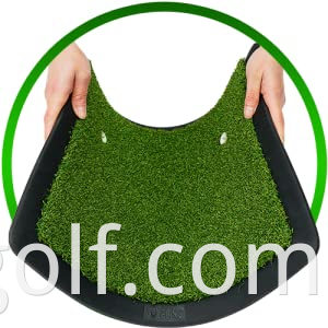 Golf mat is 30% heavier than other  brands the same size  for increased stability and durability.